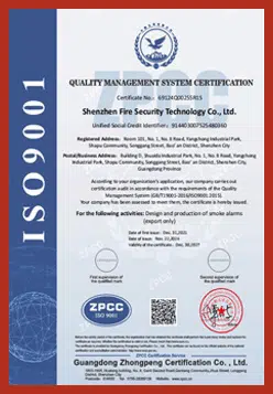 Certificado ISO 9001