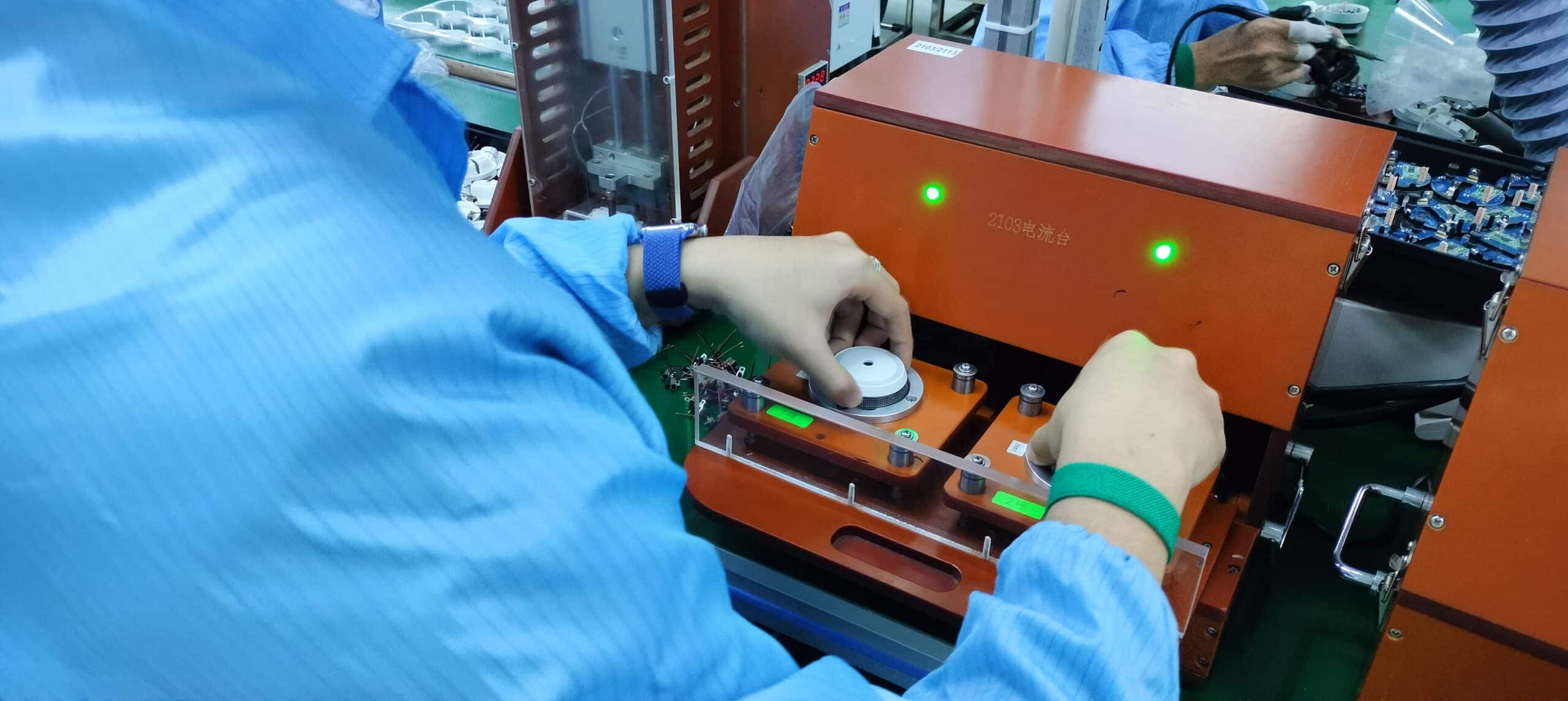 Custom photoelectric smoke detector OEM CFS current test