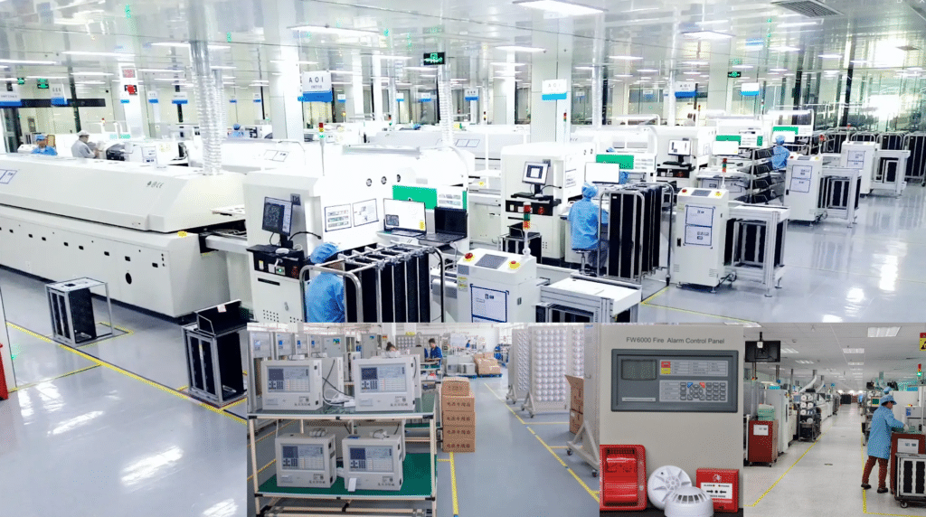 Custom Fire Alarm Control Panels factory CFS banner