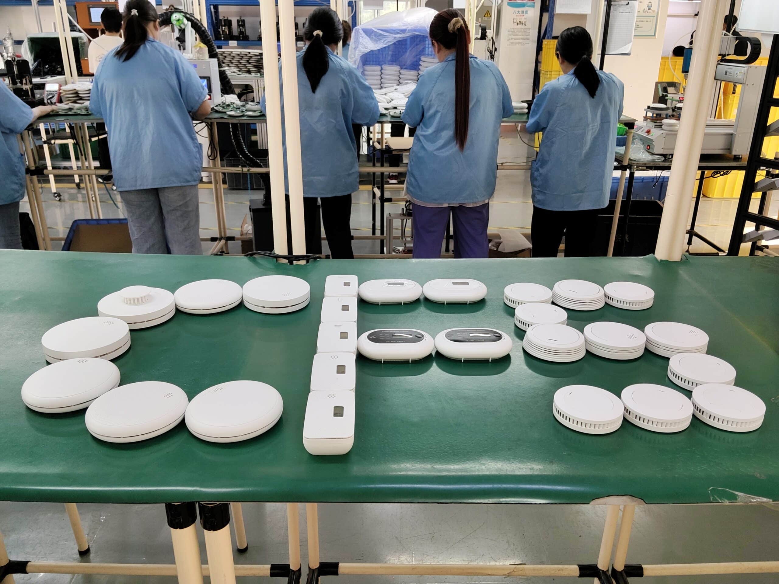 ODM CO alarm factory CFS line