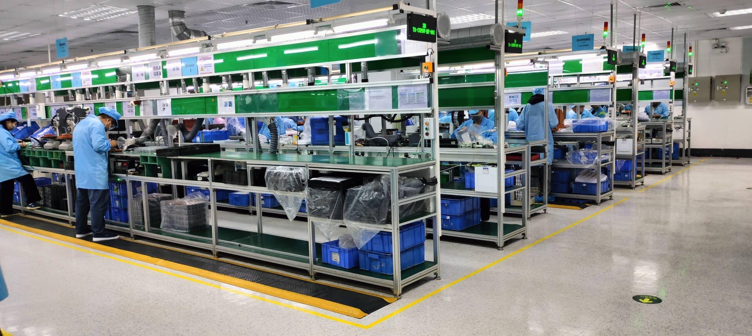 custom smoke detector CFS production line