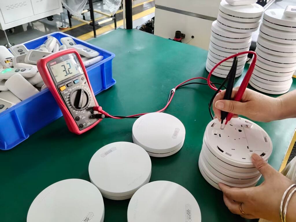 combo alarm manufacturer CFS sleep current test