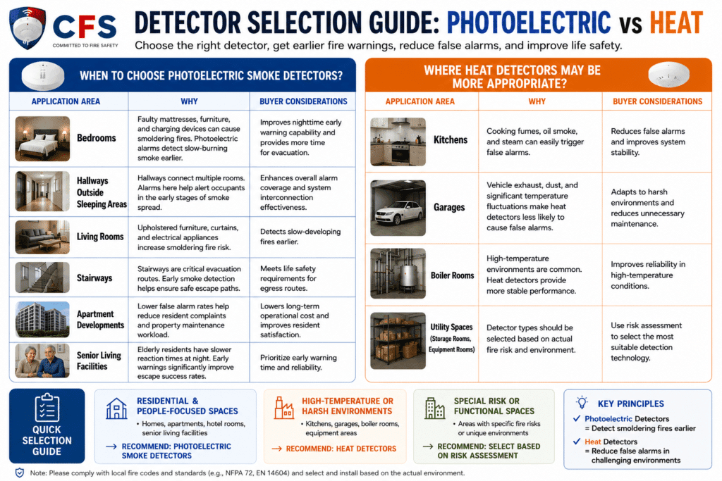 Photoelectric Smoke Detectors Manufacturer CFS