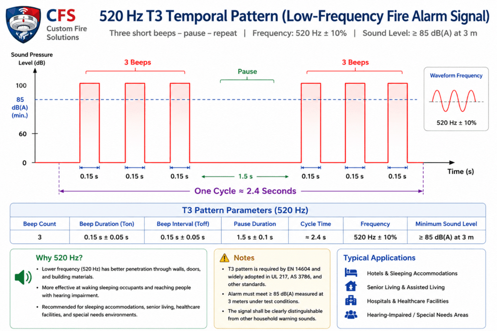 Smoke Alarm Decibel & Sound Requirements T3