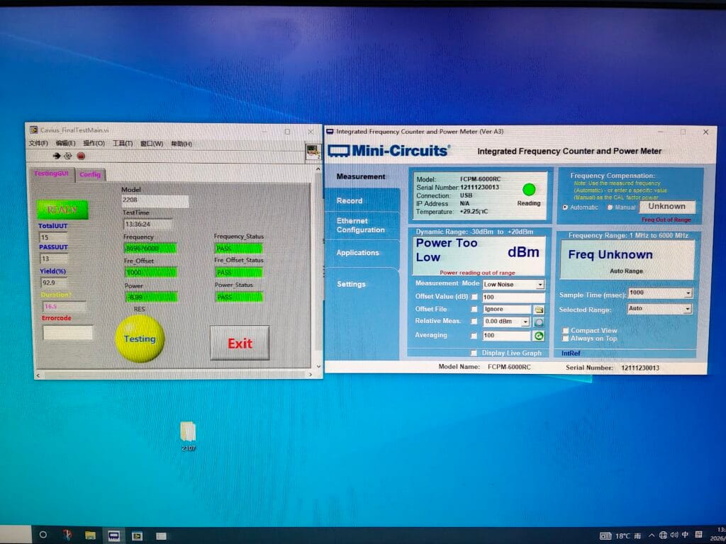 custom fire alarm supplier CFS RF test
