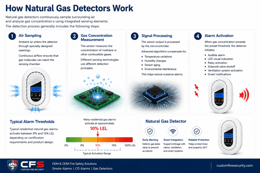 Natural Gas Detectors How They Work & Where to Install Them