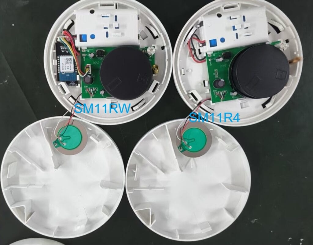 WIFI & Wireless Interlinked Photoelectric Smoke Alarm Manufacturer CFS  SM11RW & SM11R4