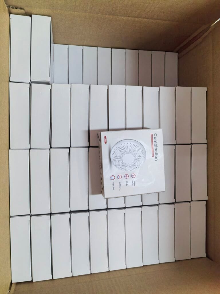 custom smoke and carbon monoxide detector CFS CS11W
