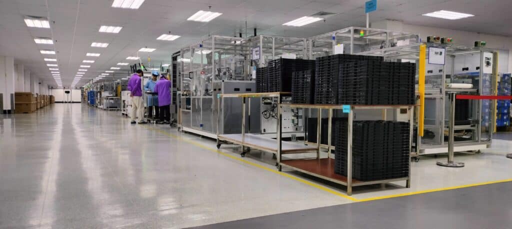 custom smoke and carbon monoxide detector CFS assembly line