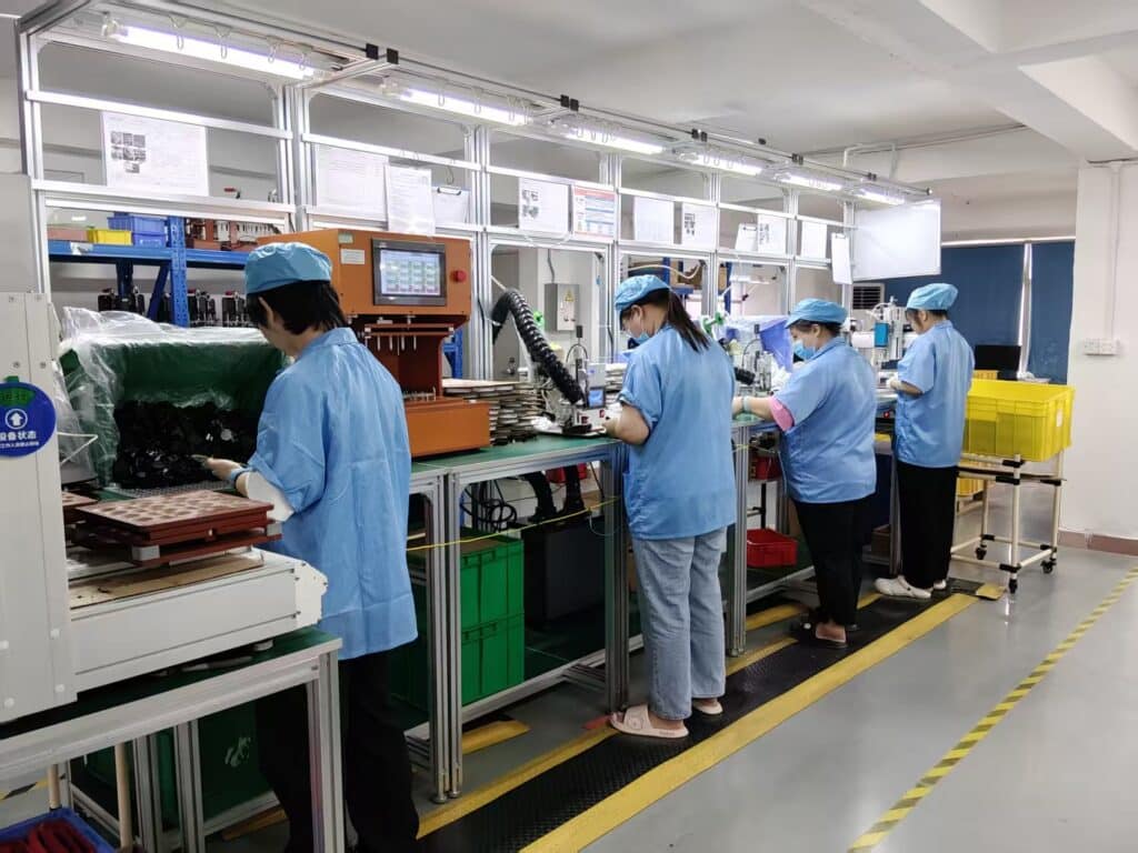 custom smoke detector manufacturer CFS assembly line