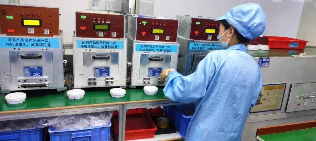 photoelectric smoke  detector  OEM CFS DB test