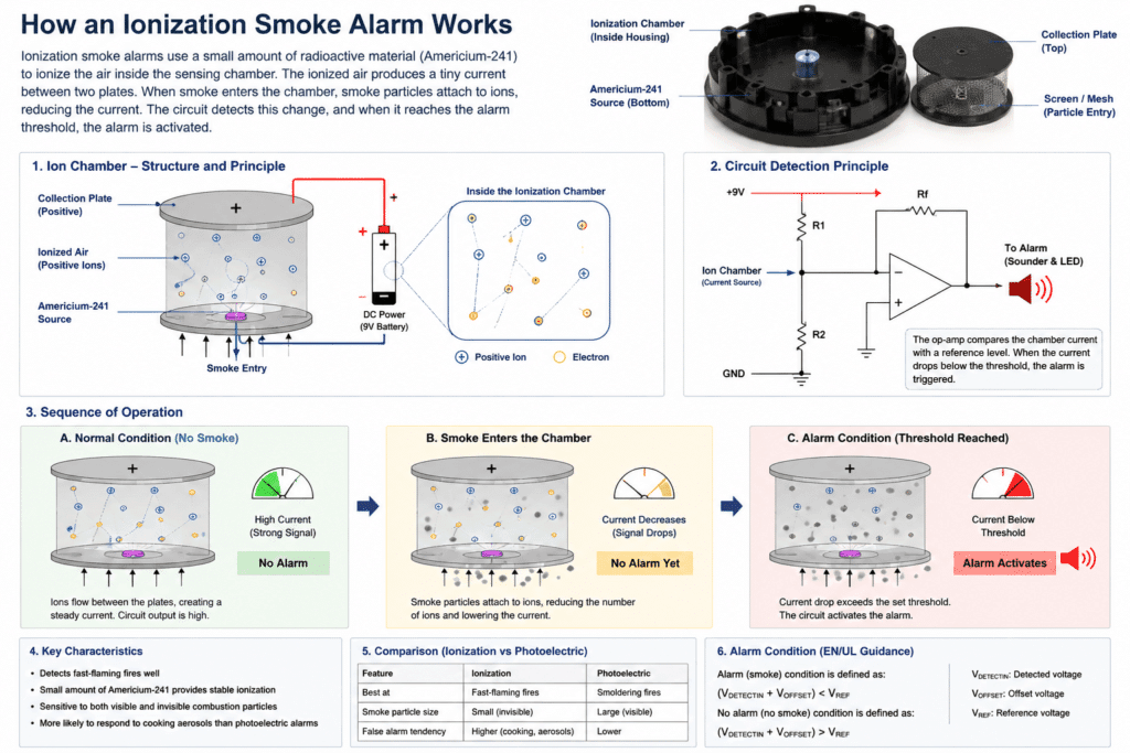OEM smoke alarm manufacture CFS Ionization Smoke Alarm Works