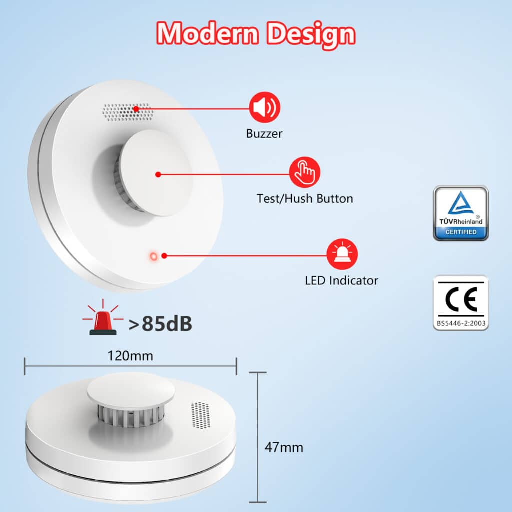 Smoke and Heat Combination  alarm CFS SM11HR supplier