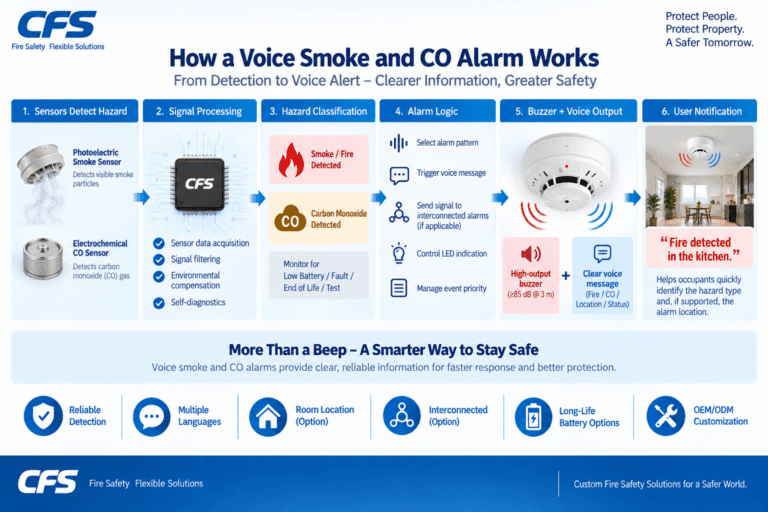 What Is a Voice Smoke and CO Alarm & How Does It Work?