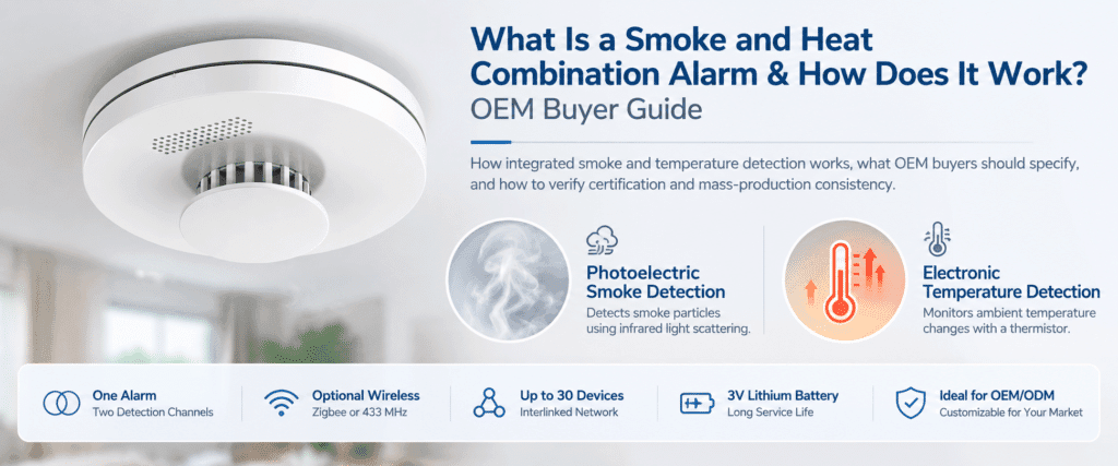What Is a Smoke and Heat Combination Alarm