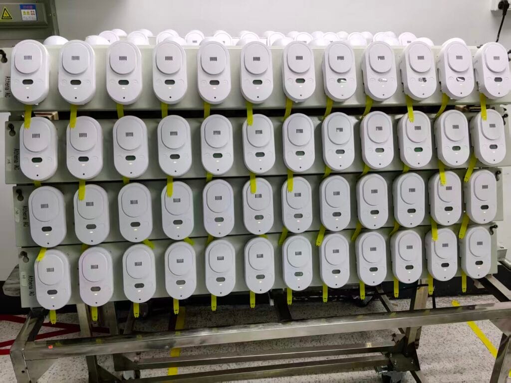 custom CO alarm With LCD factory CFS CO Calibration