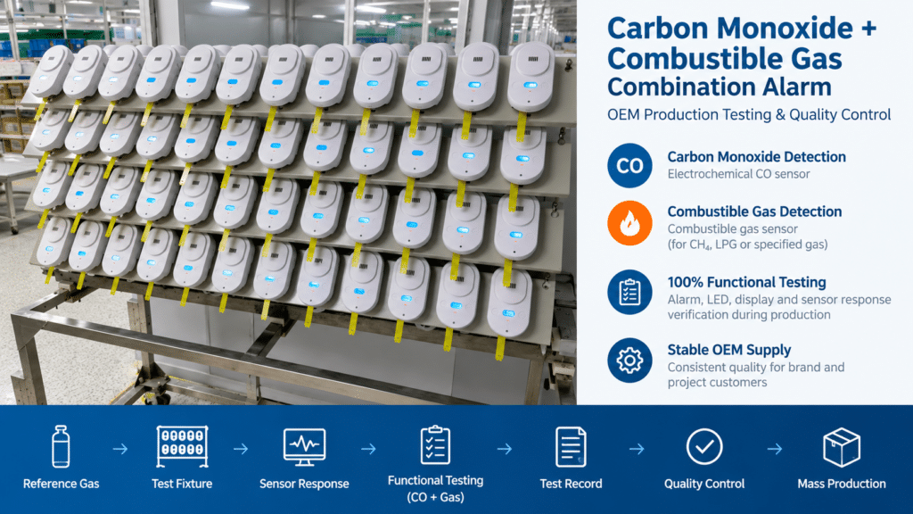 Carbon Monoxide and Combustible Gas Combination  Alarm (2)