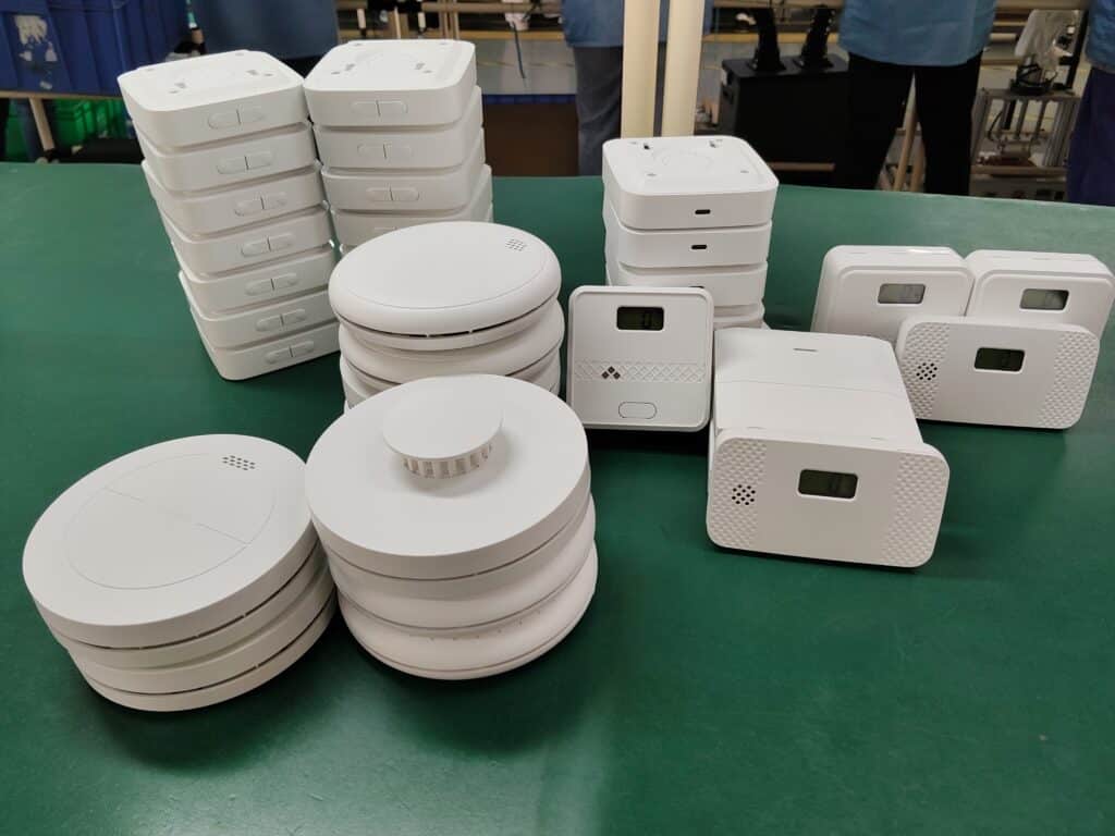 Custom CO detector factory CFS line
